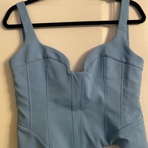 Blue Zara top